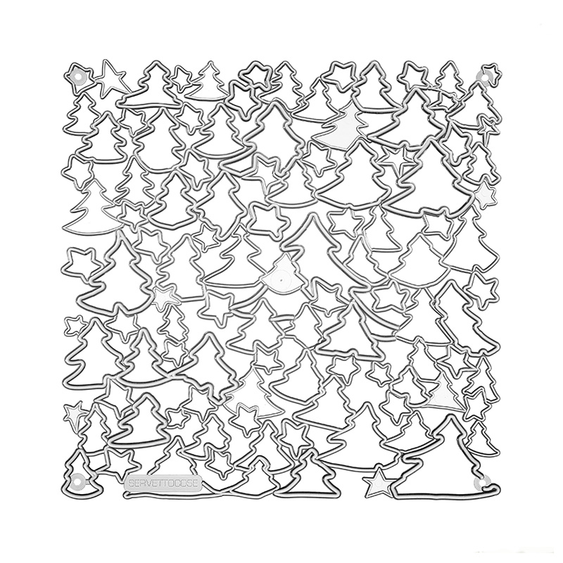 VedoNonVedo Nevicata decorative element for furnishing and dividing rooms - transparent 1